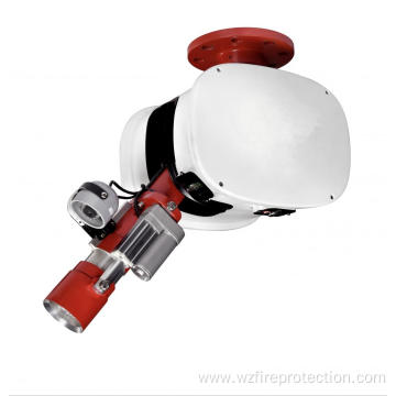 Network spray type automatic jet fire extinguishing device